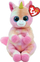 Lodër pelushi Ty Beanie Bellies Skylar Unicorn, 15cm, shumëngjyrëshe