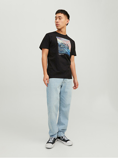 Maicë Jack&Jones JJTRESOR Regular Fit, e zezë