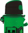 Shishe uji Minecraft Creeper, plastike, për kalamoj, jeshile