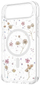Mbulesë telefoni Fixed MagBloom për iPhone 17, TPU, transparente Blush Plum