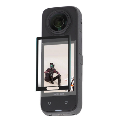 Mbrojtës ekrani Sunnylife për Insta360 X4, xham i temperuar, set me 2 copë, transparent