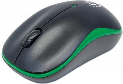 Maus Manhattan Success, wireless, USB, i zi dhe i gjelbërt