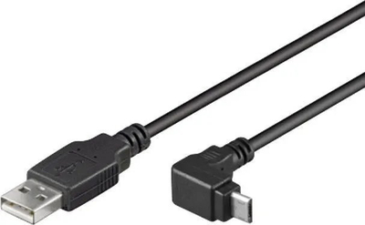 Kabllo USB PremiumCord USB A në microUSB, 1 m, USB 2.0, e zezë