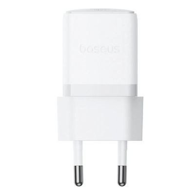 Karikues muri Baseus Palm 1C, 20W USB C, me kabllo USB C 1m 60W, i bardhë