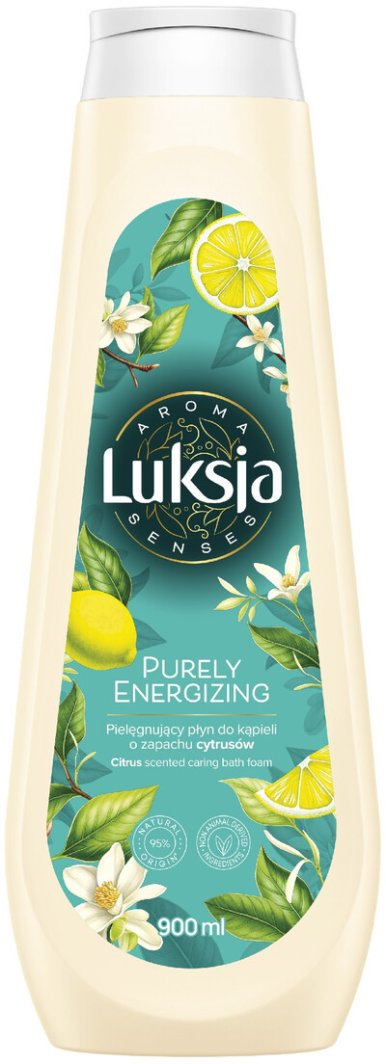 Lëng banje Luksja Purely Energizing, 900ml, citrus