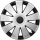 Rrotkapne Set 16" Nefryt Black Silver