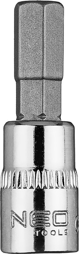 Bit i shkurtër Hex NEO H7, 1/4", 37mm, ngjyrë metali