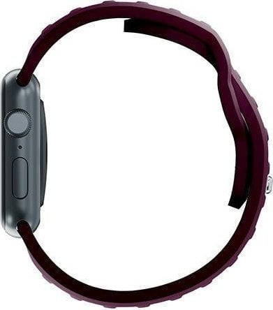 Rrip ore Apple 3mk Silicone Watch Strap, 38/40/41mm, silikon, mulberry