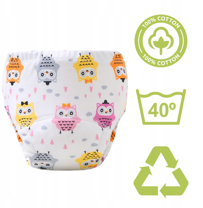 Brekë trajnimi Simed OWL, 14-17 kg, 100% pambuk, shumëngjyrëshe