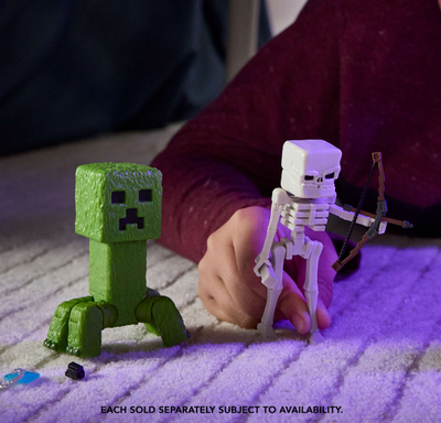 Figurë loje Mattel Minecraft Cinematic Figures, e lëvizshme, me aksesor, shumëngjyrshe