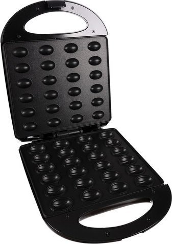 Aparat për ëmbëlsira Ruhhy 22724 Nut Roaster, 1600W, 24 forma, i zi