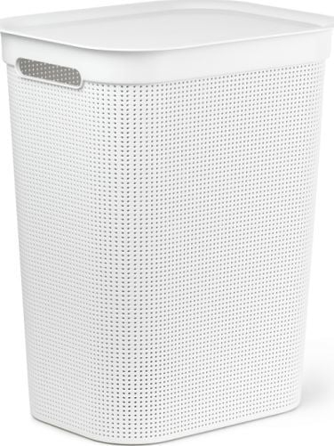 Кошница за алишта Rotho BRISEN, 50L, со капак, бела
