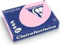 Letër kancelarie Clairefontaine Trophee Colours, A4, 80gsm, rozë
