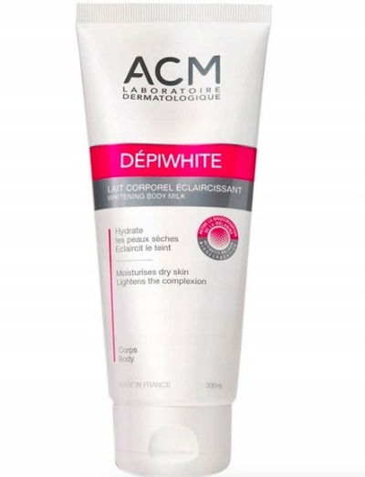 Qumësht trupi ACM Depiwhite, për zbardhje, 200 ml, i bardhë
