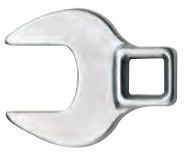 Çelës crow foot Teng Tools M386517 C, 17mm, 3/8", çelik krom vanadium
