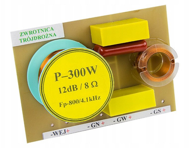 Ndarës zëri Prolech 8813, 3 Way, 300W 8 Ohm, i zi