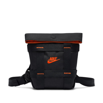 Торба crossbody Nike Sportswear HF8106-010, полиестер, водоотпорна, црна