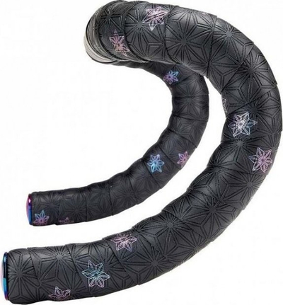 Shirit timoni biçiklete SUPACAZ Super Sticky Kush Galaxy, Oil Slick Stars, me tapa Oil Slick