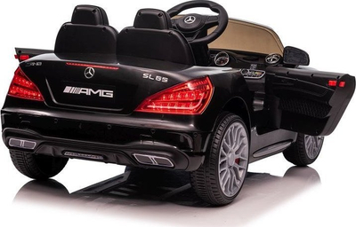 Makina elektrike për fëmijë Mercedes SL65 S, 2 ulëse, me bateri, e zezë
