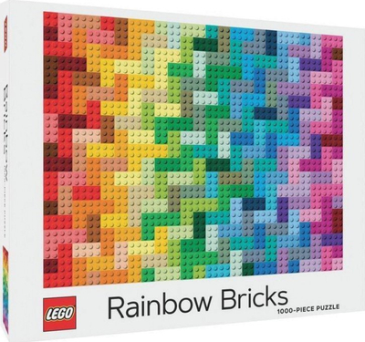 Puzzle LEGO 60728 Rainbow Bricks, 1000 copa, shumëngjyrësh