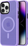 Kapak telefoni Fashion Case për iPhone 16 Pro Max, MagSafe, vjollcë