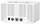 Sistem mesh WiFi Mercusys Halo H37BE, WiFi 7 BE6500, set me 3 copa, i bardhë