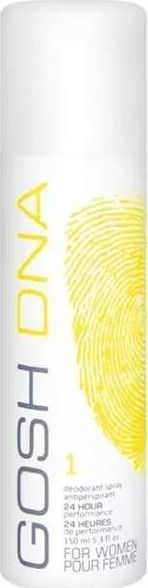 Deodorant sprej Gosh DNA 1, për femra, aromë e freskët