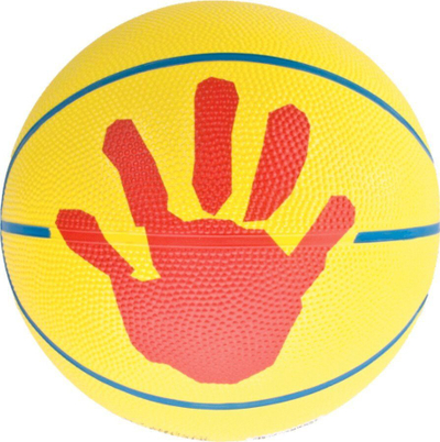 Top basketbolli Molten Mini Training #4, 290 g, për kalamaj, i verdhë