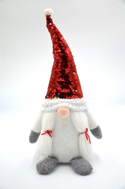 Stoli natal Upominkarnia Gnome, 35cm, me sekuina, shumëngjyrësh