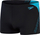 Rroba banje për burra Speedo Hyper Boom Splice Aquashorts, Endurance+, të zeza me blu