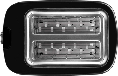 Toaster Dajar OP-TS-5721, 2 feta, funksion shkrirje, i zi