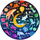 Puzzle Ravensburger Color Palette Dreams, 500 copa, rreth, me ngjyra plot