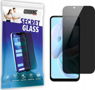 Mbrojtëse ekrani Grizz SecretGlass për Motorola Moto G41, privacy, xham i temperum, transparente