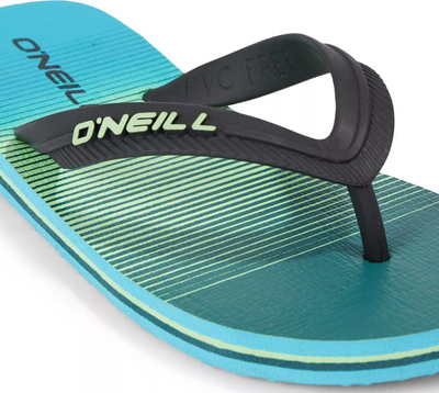 Sanda plazhi O'Neill Profile Graphic Jr, kalamoj, flip flops, jeshile blu