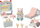 Set lodër Sylvanian Families Village Doctor Starter Set, mace persiane doktoreshë, aksesorë doktori, shumëngjyrësh