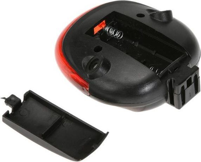Dritë e pasme biçiklete pa markë, 5 LED, lazer, 7 mënyra