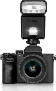 Blic fotografik Hahnel Modus 360RT për Fuji, i zi