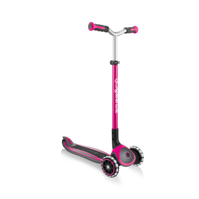 Trotinet me 3 rrota Globber Master Lights, LED, deri 50 kg, shumëngjyrësh