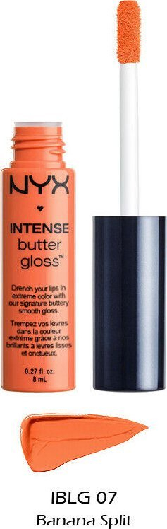 Сјај за усни NYX Intense Butter, бр. 07, 8 ml