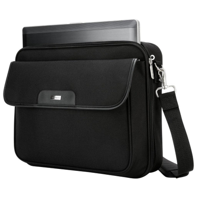 Çantë laptopi Targus Clamshell CN01, 16", poliestër, e zezë