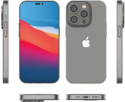 Kapak telefoni Hurtel Ultra Clear, iPhone 14 Pro, TPU 0.5mm, transparent