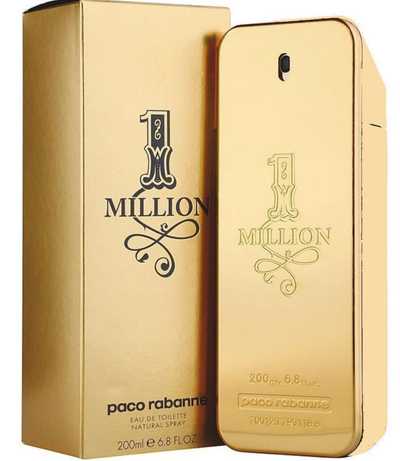 Eau De Toilette Paco Rabanne 1 Million, 200 ml