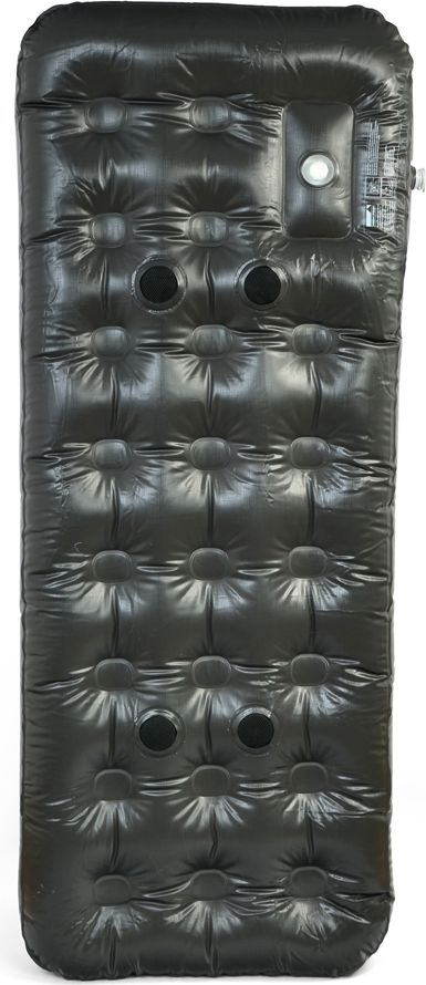 Dyshek me ajër High Peak Air Bed Single, njësh, antirrëshqitës, gri me të zezë