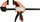 Shtrëngues Bahco QCB-450 Better Clamp, 450mm 200kg, portokalli e zezë