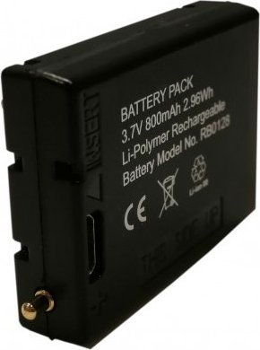 Bateri për elektrik Mactronic RB0128, 3.7V, 800mAh, e zezë
