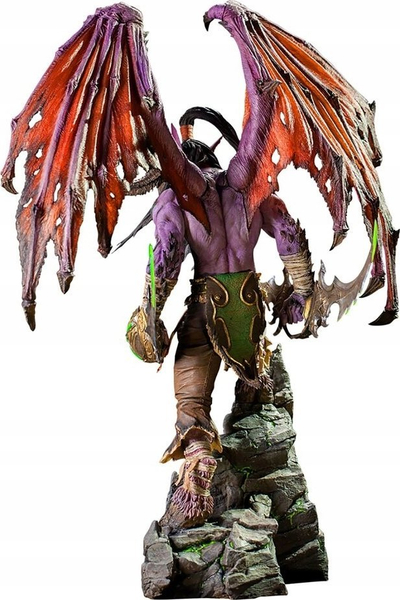 Figurë koleksionare Blizzard World of Warcraft Illidan, 61cm, polyresin, shumëngjyrëshe