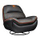 Divan gaming Cougar Overlord, tapiceri PVC leatherette, bazë Trimotion, ngjyrë e zezë