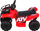 Katërçikël elektrik për fëmijë Ramiz Storm Red, motor 25W, deri 20 kg, i kuq