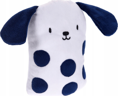 Ndalesë dere Home Styling Collection Happy Bumper, 1 kg, me qenush, e bardhë me blu