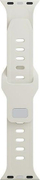 Rrip ore 3mk Silicone për Apple Watch, silikon, 42 45mm, bezhë